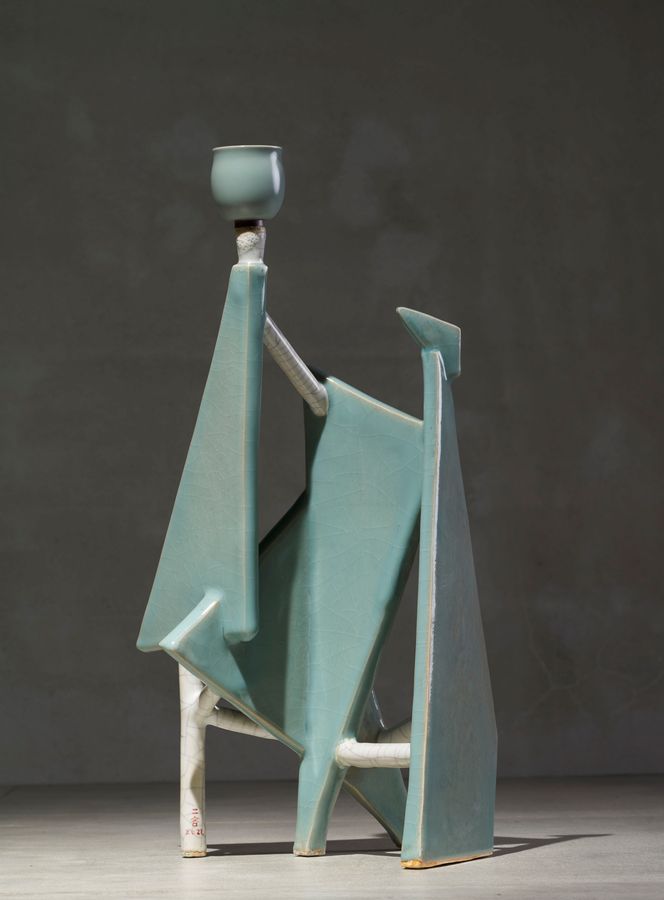 林振龍，空間．結構，28 × 22 × 54 cm，2022