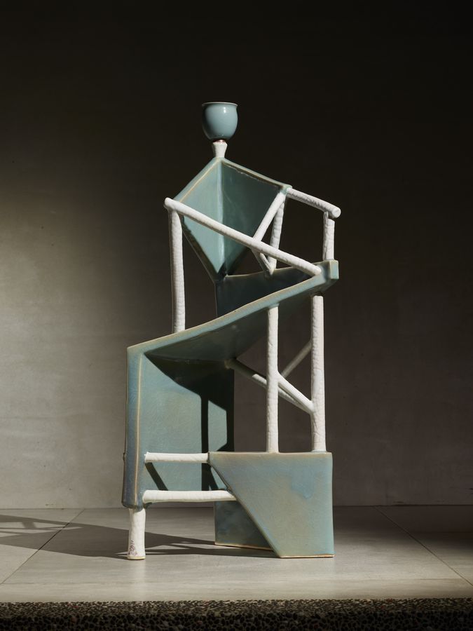 林振龍，空間．結構系列，38 × 29 × 85.5 cm，2019